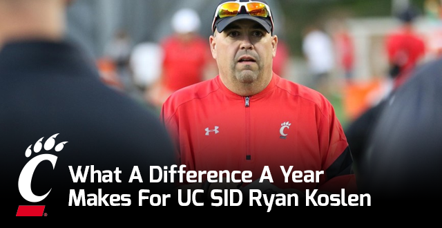 What A Difference A Year Makes For UC SID Ryan Koslen